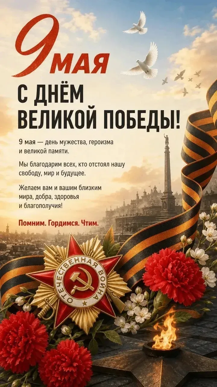 9 Мая — не просто дата в календаре, а священная веха в истории нашего народа! В этот де...