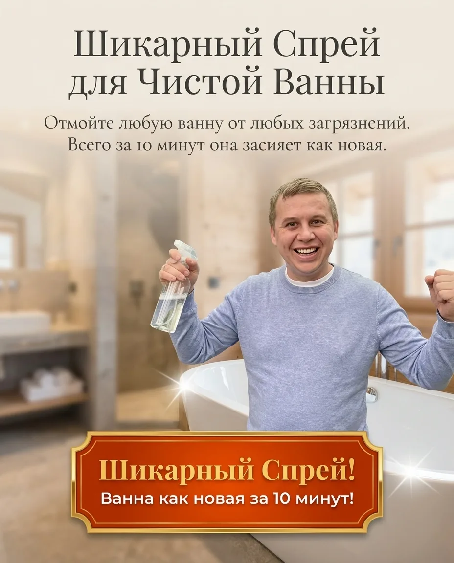 Это супер-средство для мытья ванной: абсолютно экологичное и безопасное, можно использо...