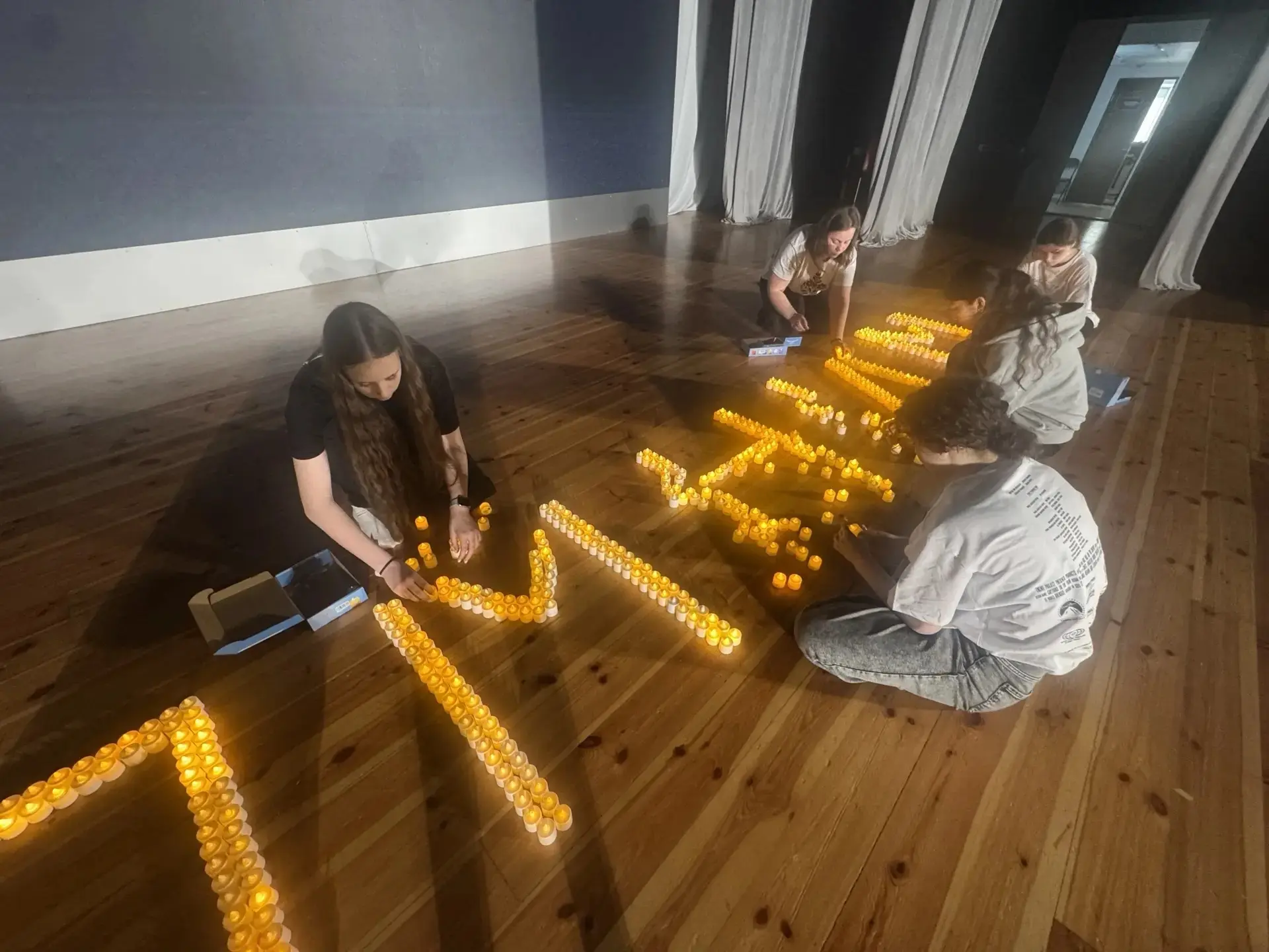 ⭐🕯️В День Победы в Доме культуры "Юность" волонтеры молодежного отдела приняли участие во Всероссий