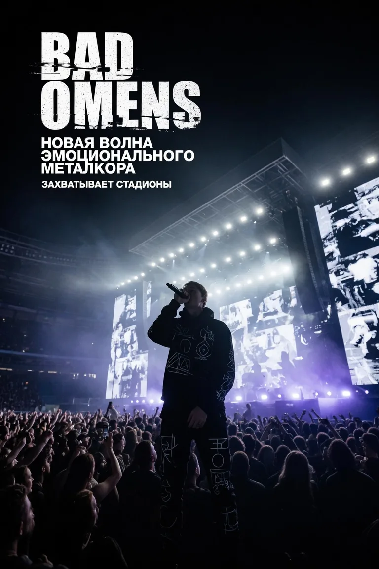 Bad Omens и новая волна эмоционального металкора, которая захватывает стадионы

Bad Omens в 2026-м —