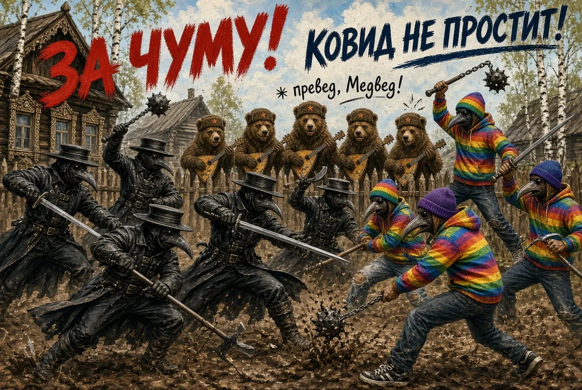Когда-то давно (6 лет назад) все страшно боялись КОВИДа: вируса - для 90% населения пла...