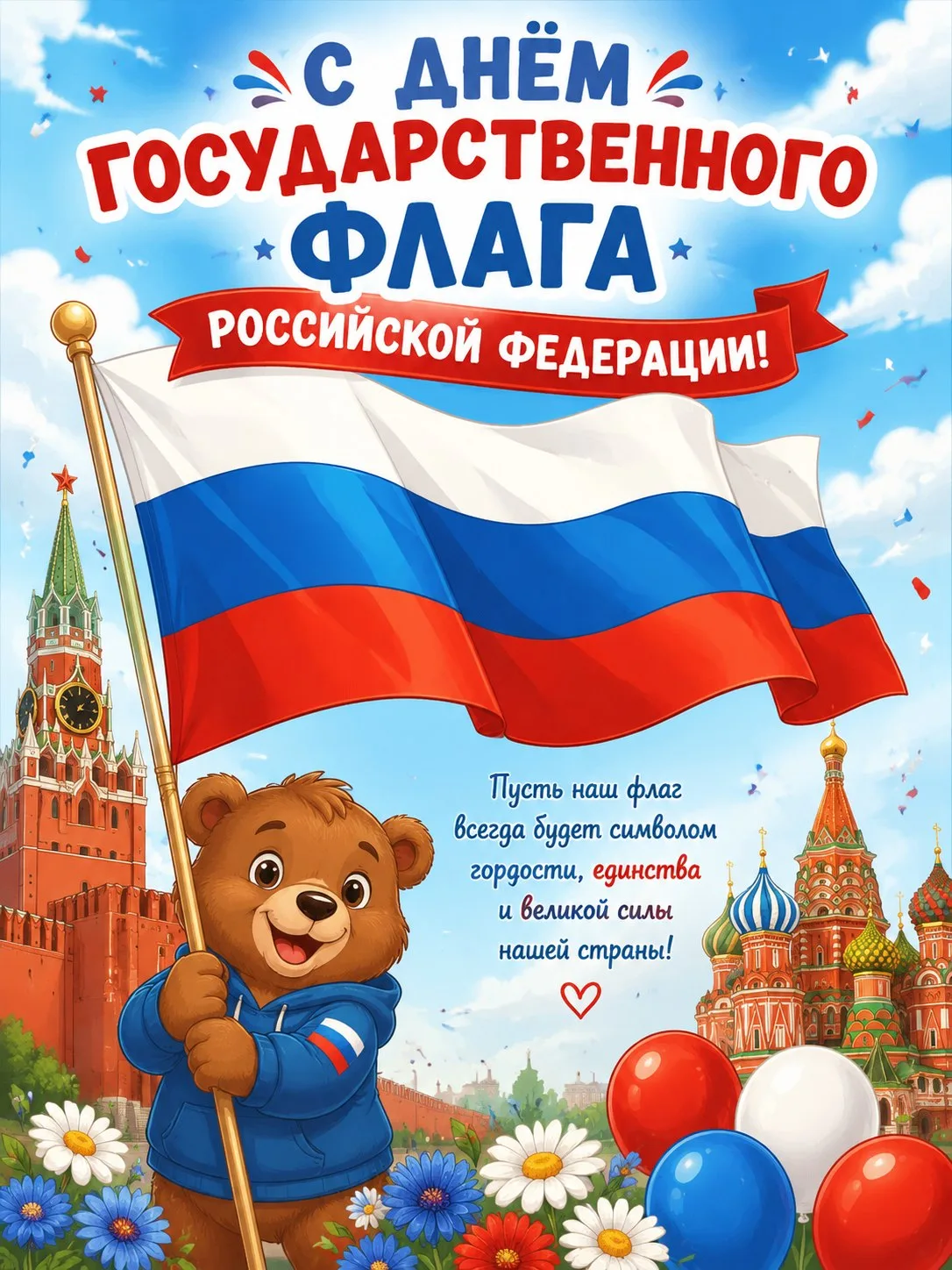 С Днём Государственного флага России 🇷🇺