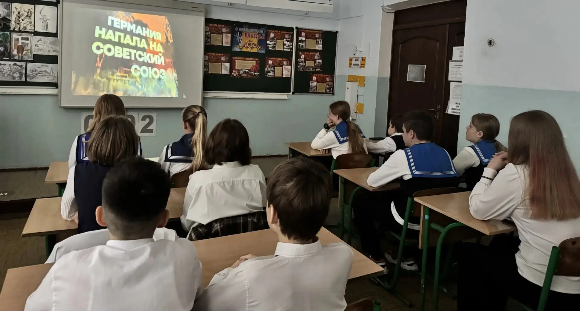 🔥В преддверии 81-й годовщины Великой Победы ✨ ученики 6Б и 6В классов нашей школы  стали участниками