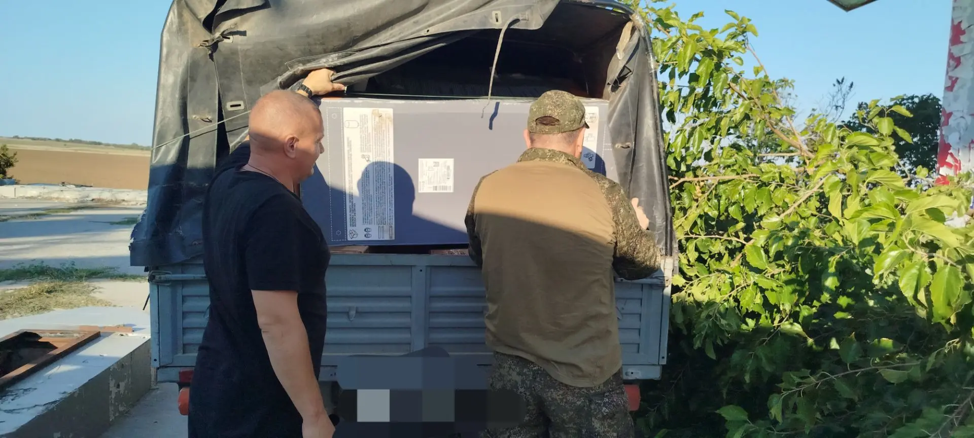 Рязанских выгрузил. 2 бойлера