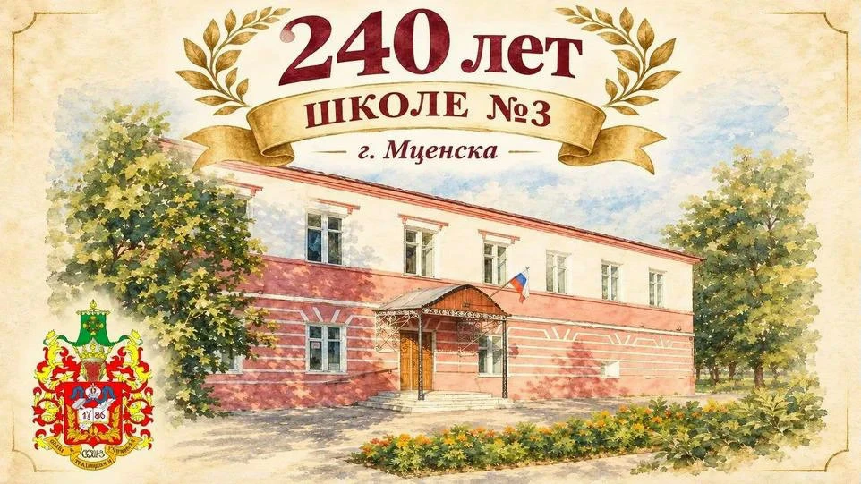 Старейшая в Орловской области школа № 3 города Мценска отметила 240-летие