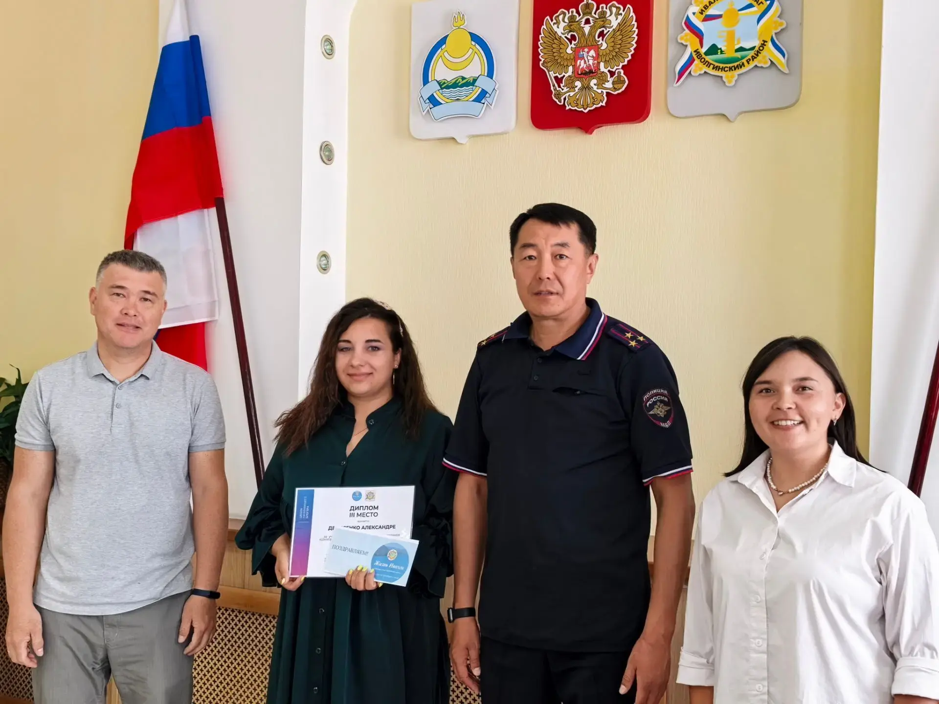 🏆 Наградили блогеров 

Сегодня в администрации Иволгинского района прошло торжественное награждение