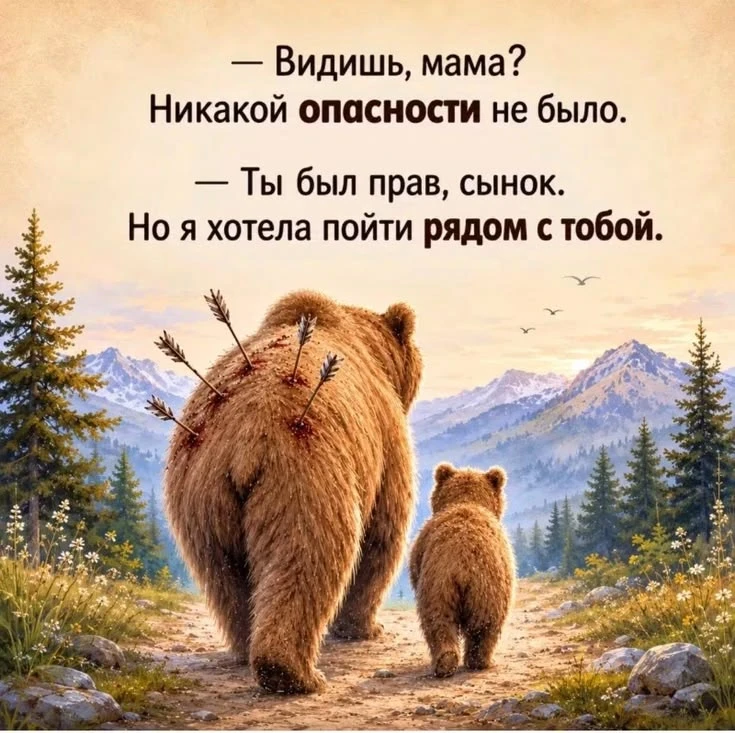 Любовь к деткам - их хранит и бережёт....
