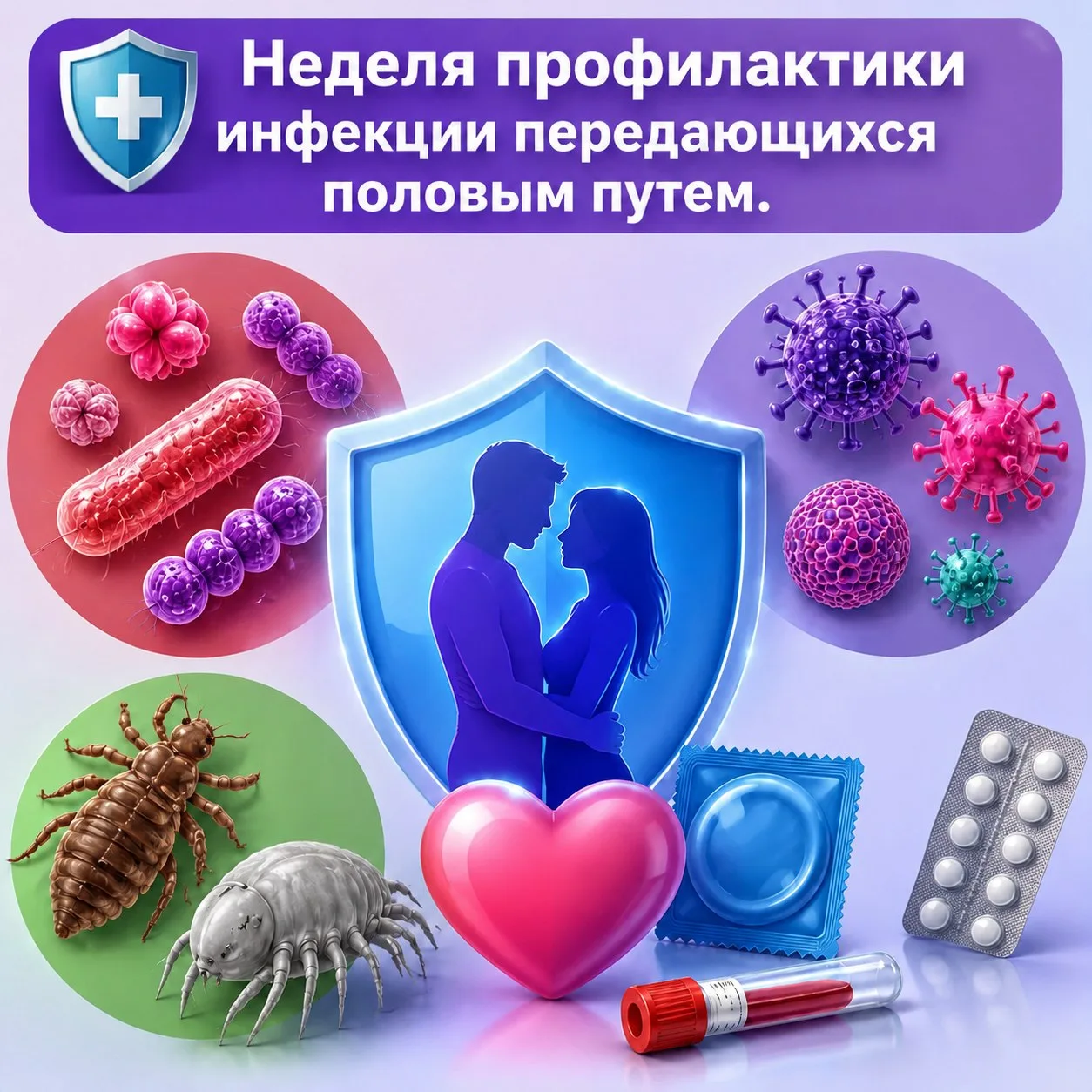🛡️ Неделя профилактики инфекции передающихся половым путем.