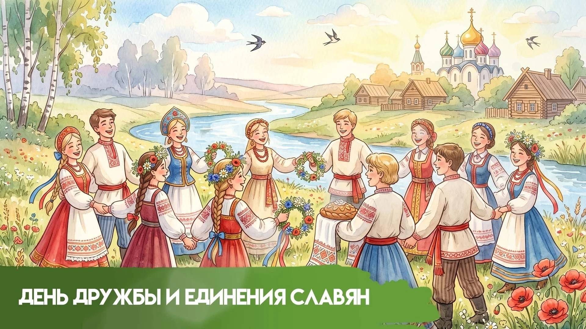 В мире интересного 

25 июня славяне по всему миру отмечают День дружбы и единения. Этот праздник по