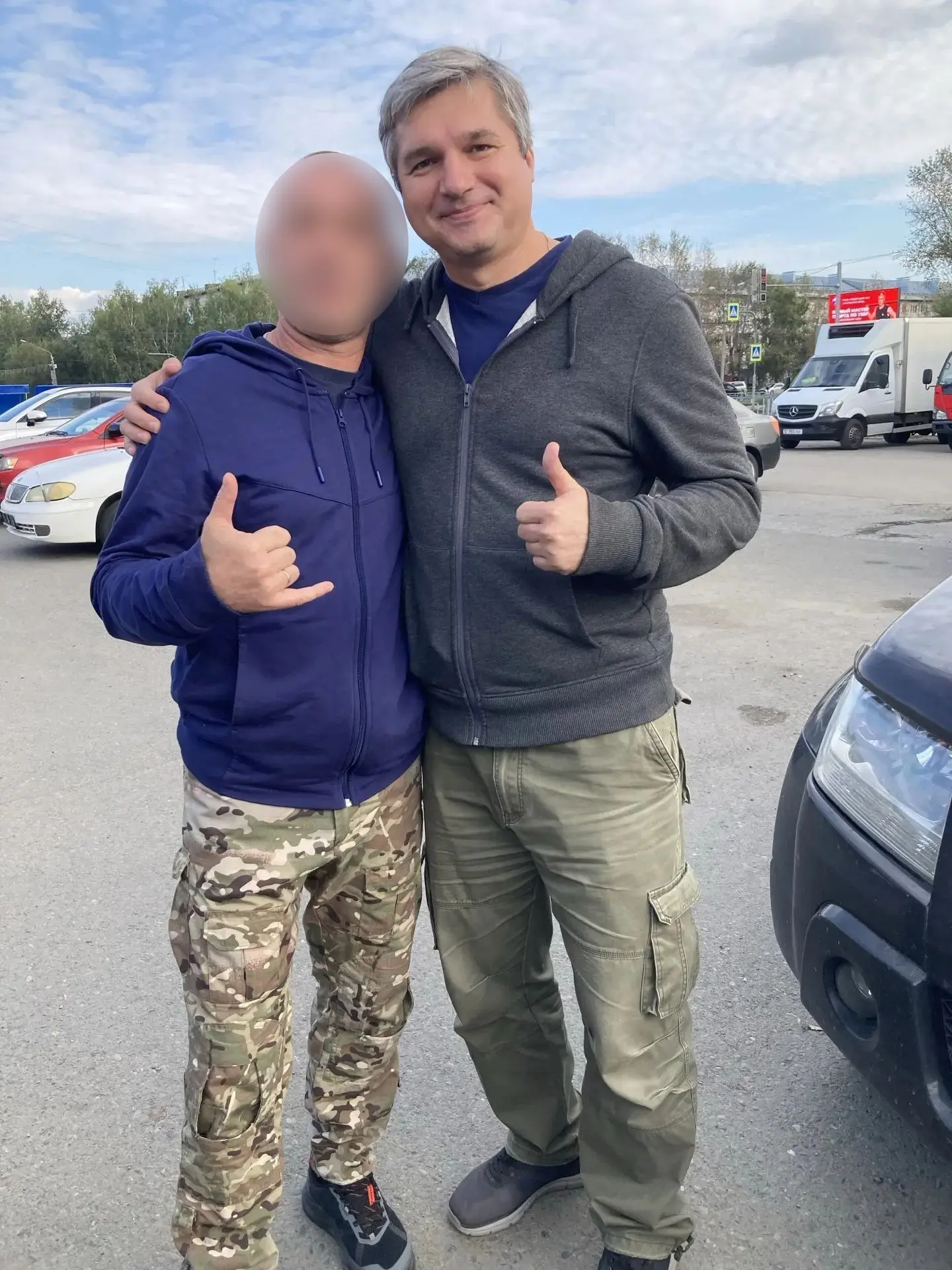 👋 Наш боец из 1441-го полка передаёт всем привет