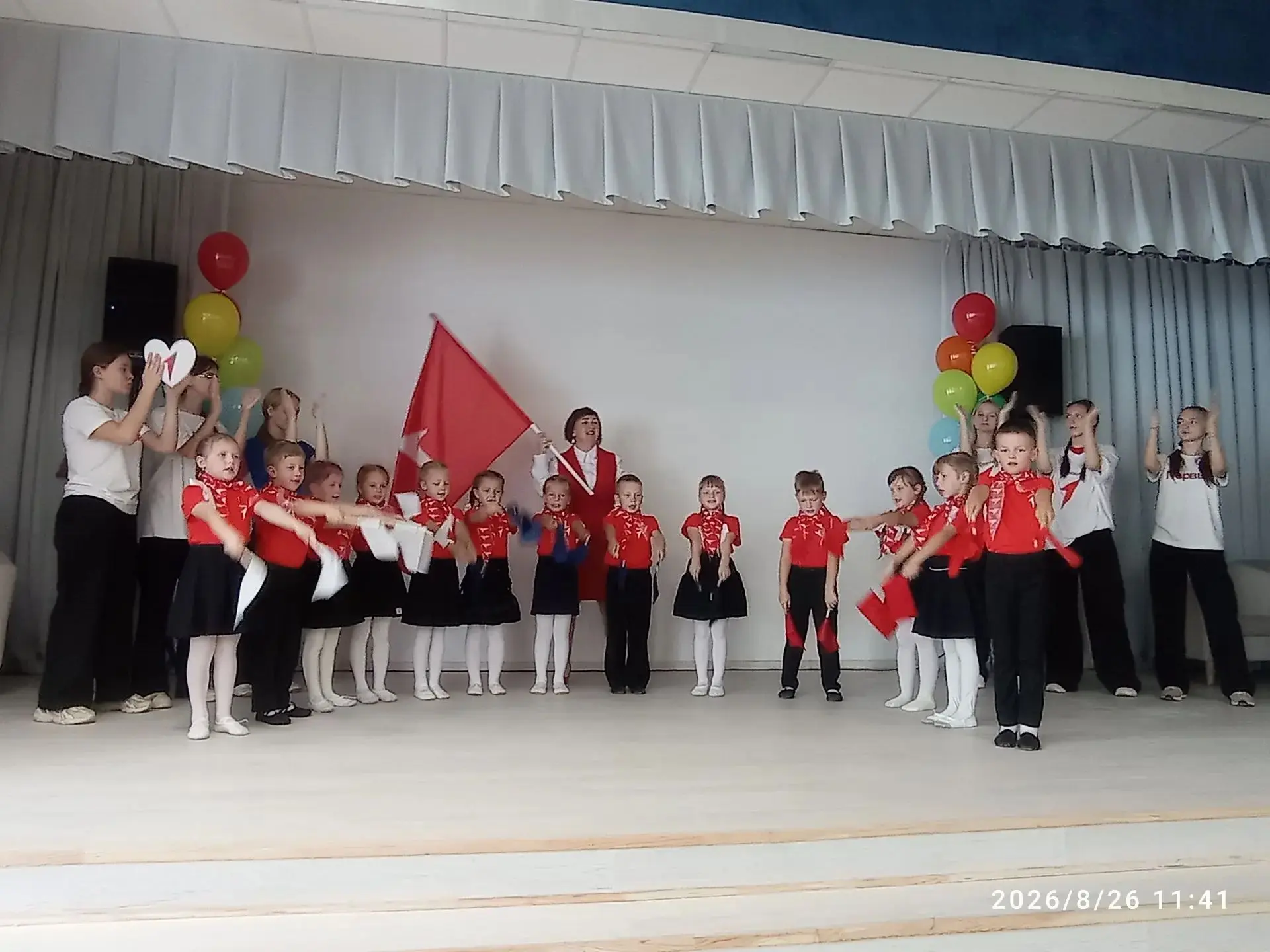 Дошколята из «Движения Первых» — на августовской конференции! 🎉