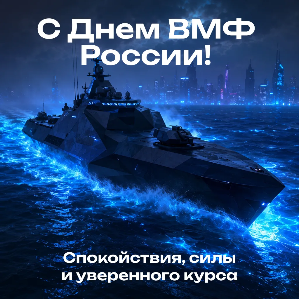 С праздником, отважные покорители морей и океанов! 🌊

✋ Сегодня особенный день — 
День Военно-Морск