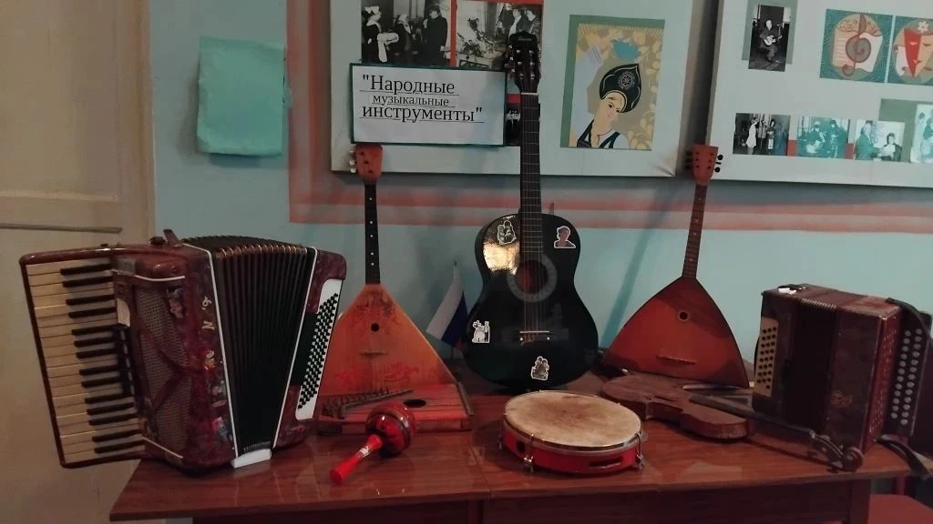23.06.2026г. в музее истории с. Октябрьское прошла тематическая экскурсия "Народные музыкальные инст
