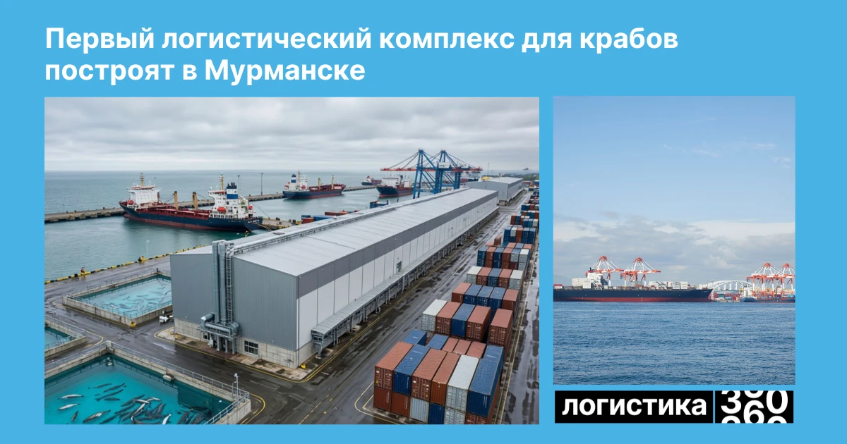 🦀 В Мурманске создают логистическую инфраструктуру для живого краба