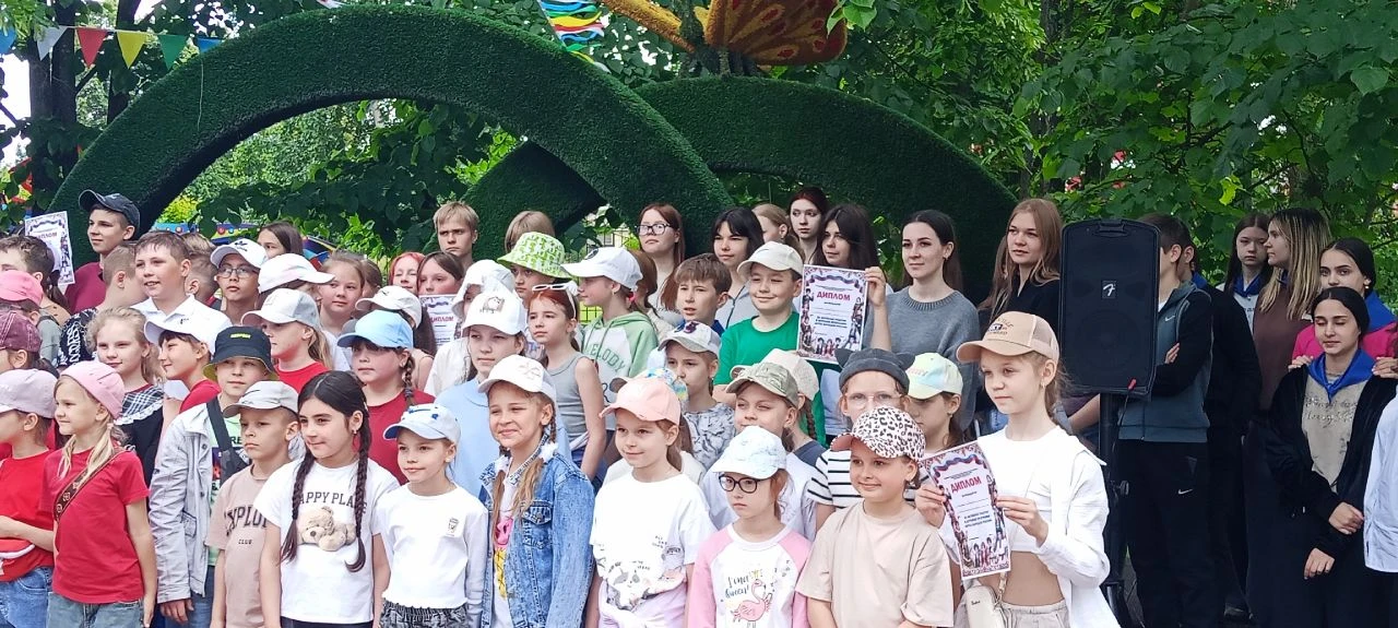 «Игры народов России»: команда лагеря «Мы единое целое!» покоряет городскую площадку