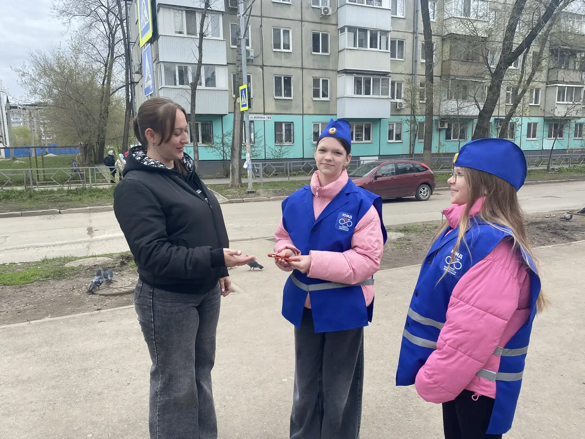 Отряд ЮИД «Аврора» МБОУ «Школа № 121» г.о. Самара присоединился к городской акции «ЮИД — за безопасн
