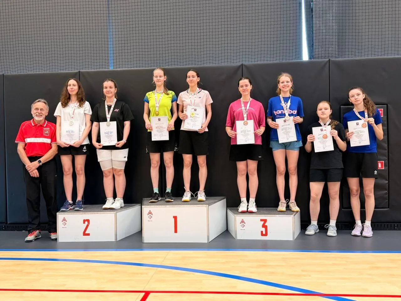 🏸 Спортсмены МКСШОР «Восток» выиграли две золотые, две серебряные и четыре бронзовые медали первенст