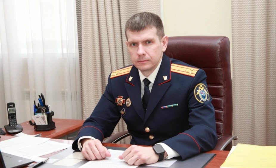 Поздравление исполняющего обязанности руководителя следственного управления СК России по Томской обл