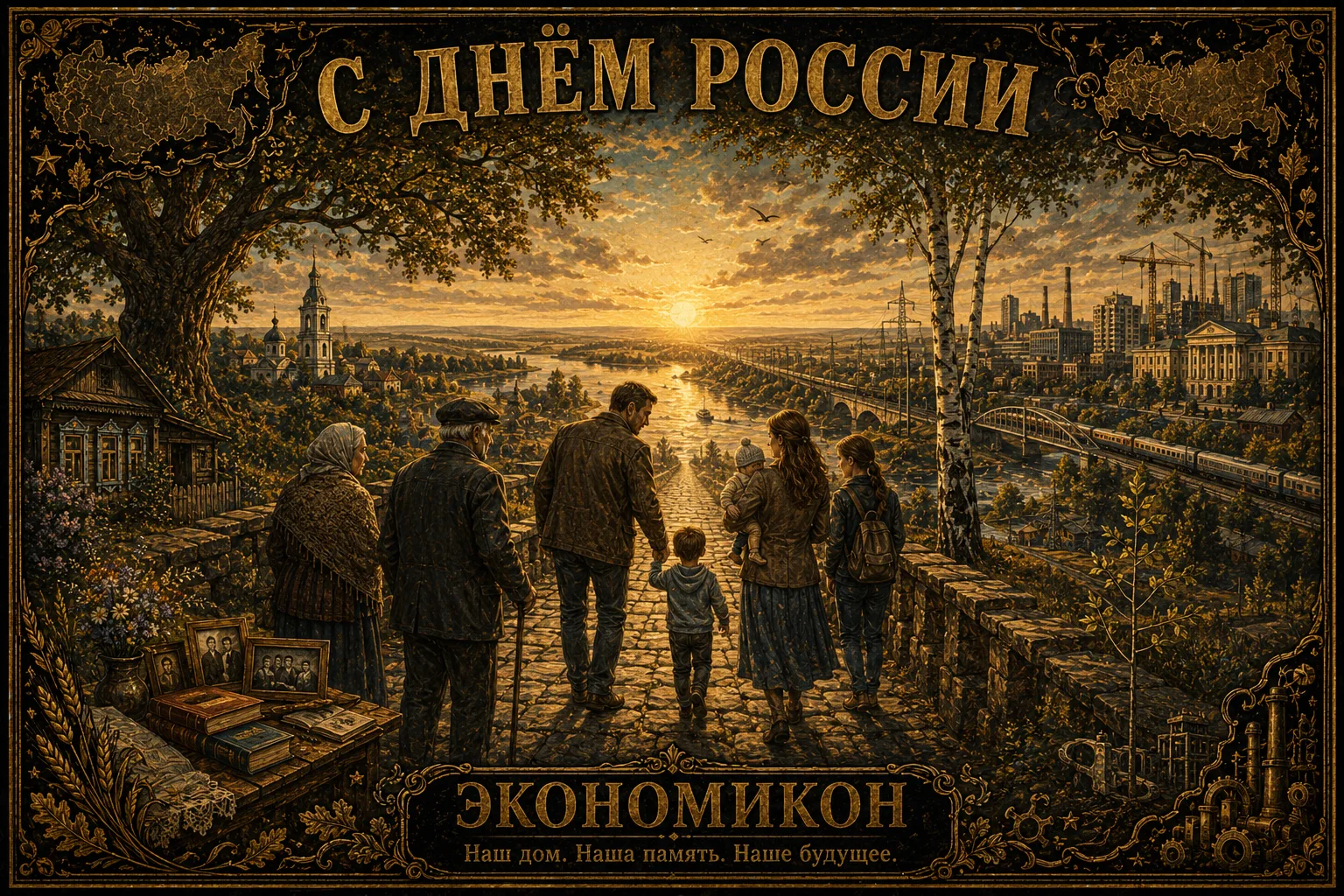 С Днём России! 🇷🇺

Россия — это не только огромная страна с великой историей.
Это наш дом. Наши се