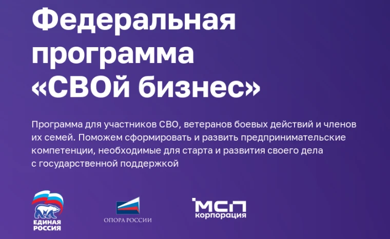 Программа наставничества для потенциальных МСП из числа участников СВО