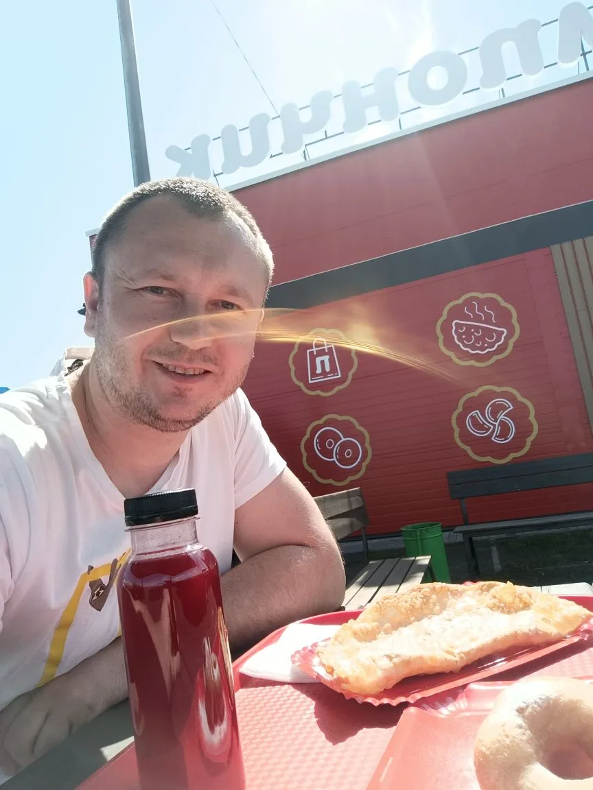 На пол пути в Донецк👍