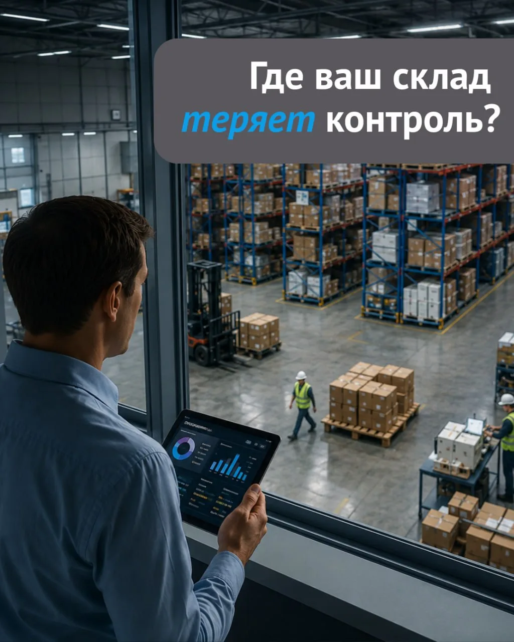⚠️ Склад теряет контроль раньше, чем вы это замечаете...

Сначала ничего критичного: сотрудник уточн