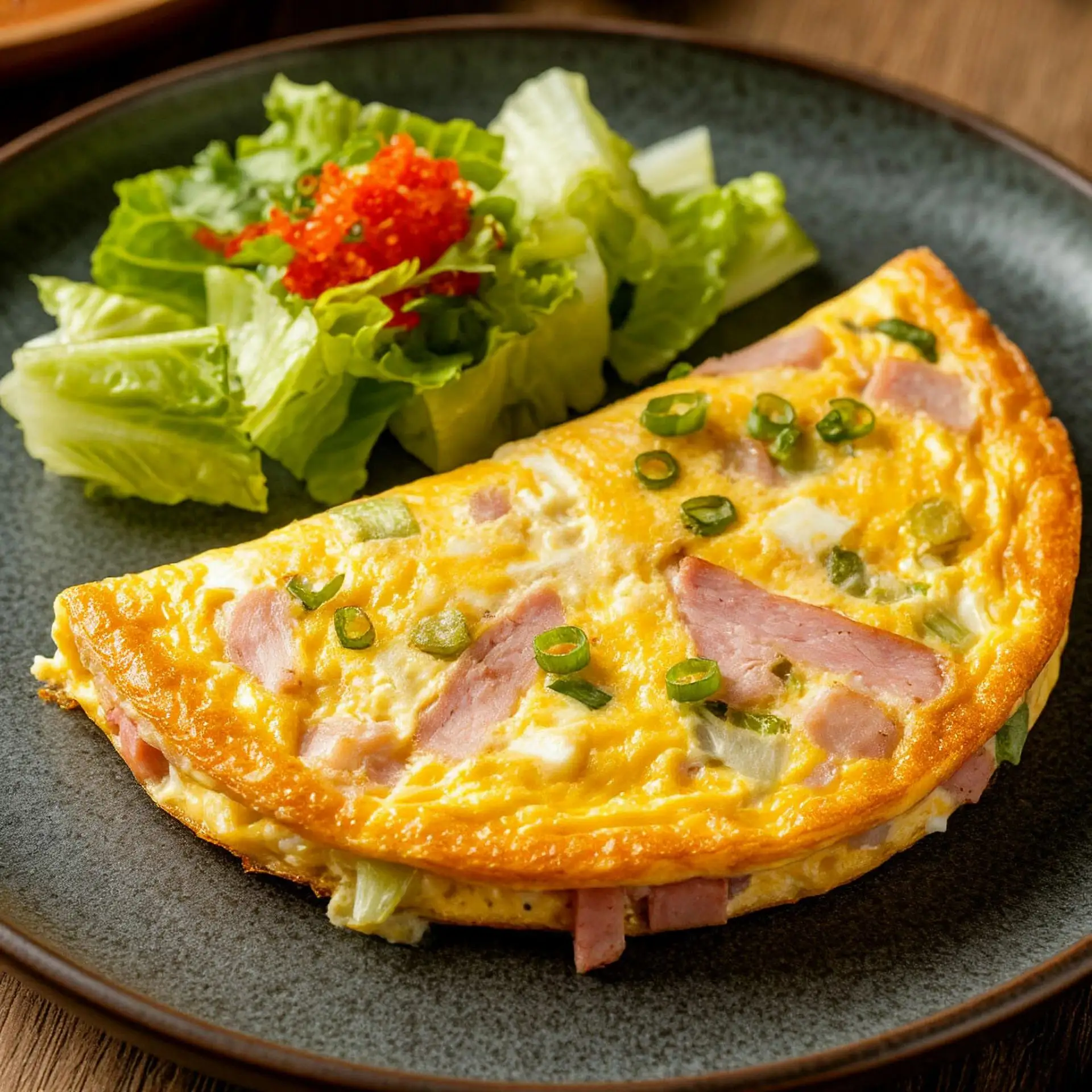 Омлет с пекинской капустой 🍳