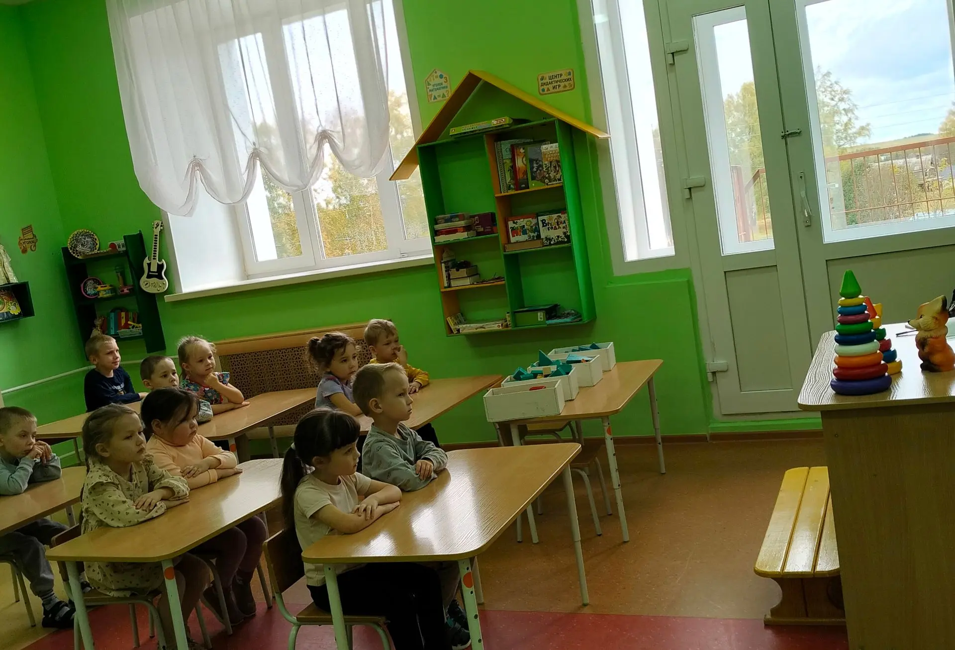 Сегодня у нас прошло занятие по математике в игровой форме!