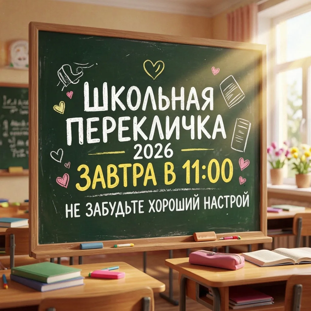 🎉 Завтра — перекличка! 🎉