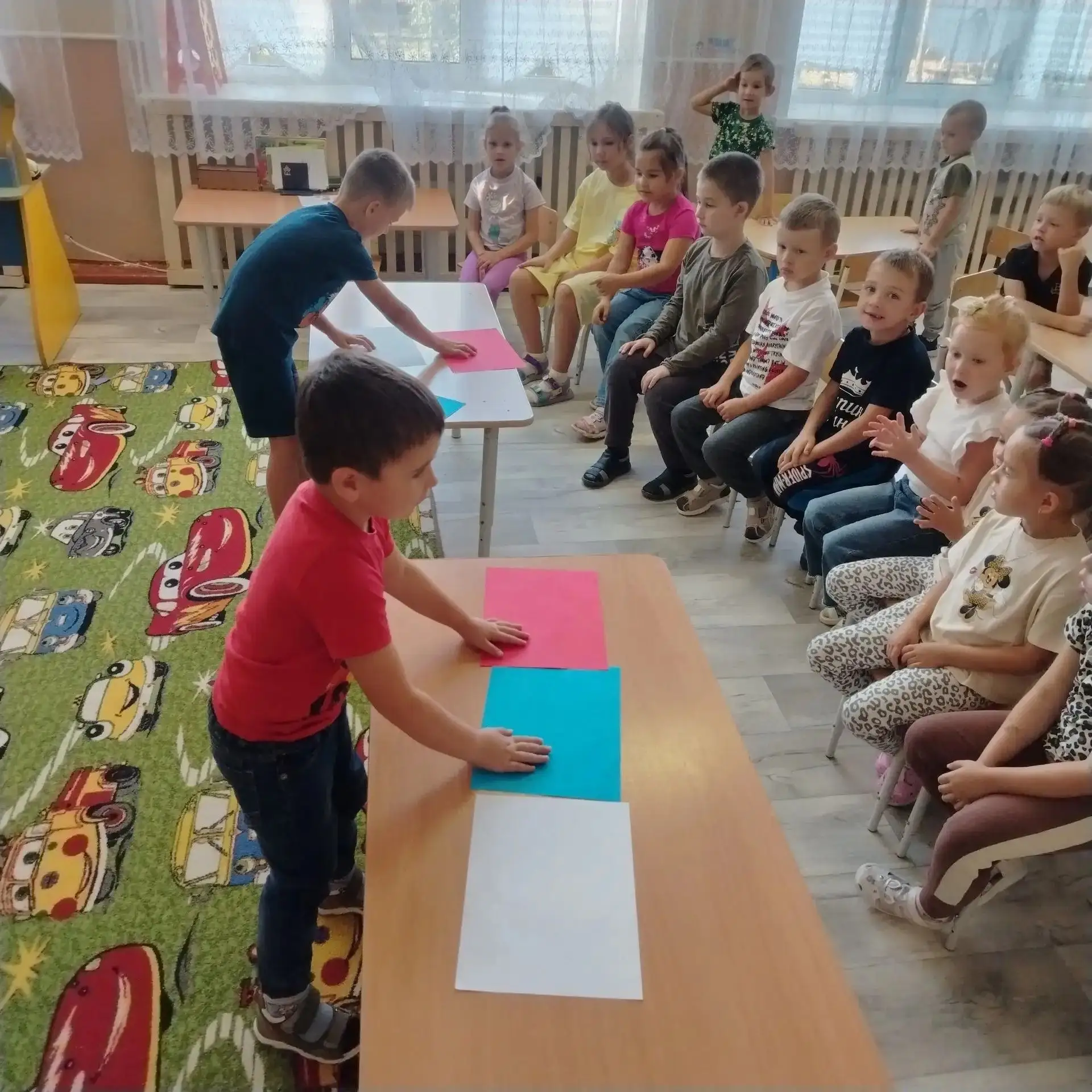 ☀️ Сегодня в нашей средней группе ребята устроили настоящие соревнования — состязались,...