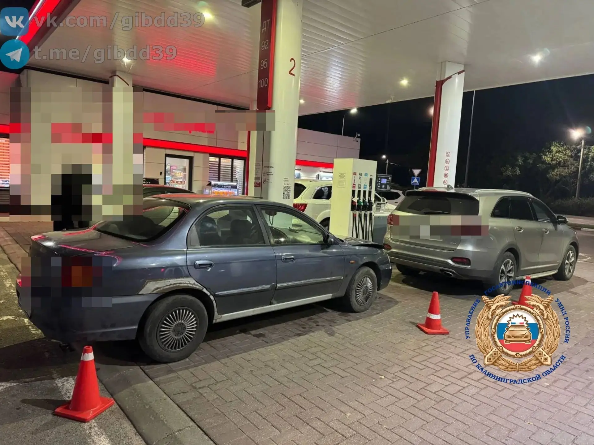 На АЗС на проспекте Мира автомобиль наехал на женщину