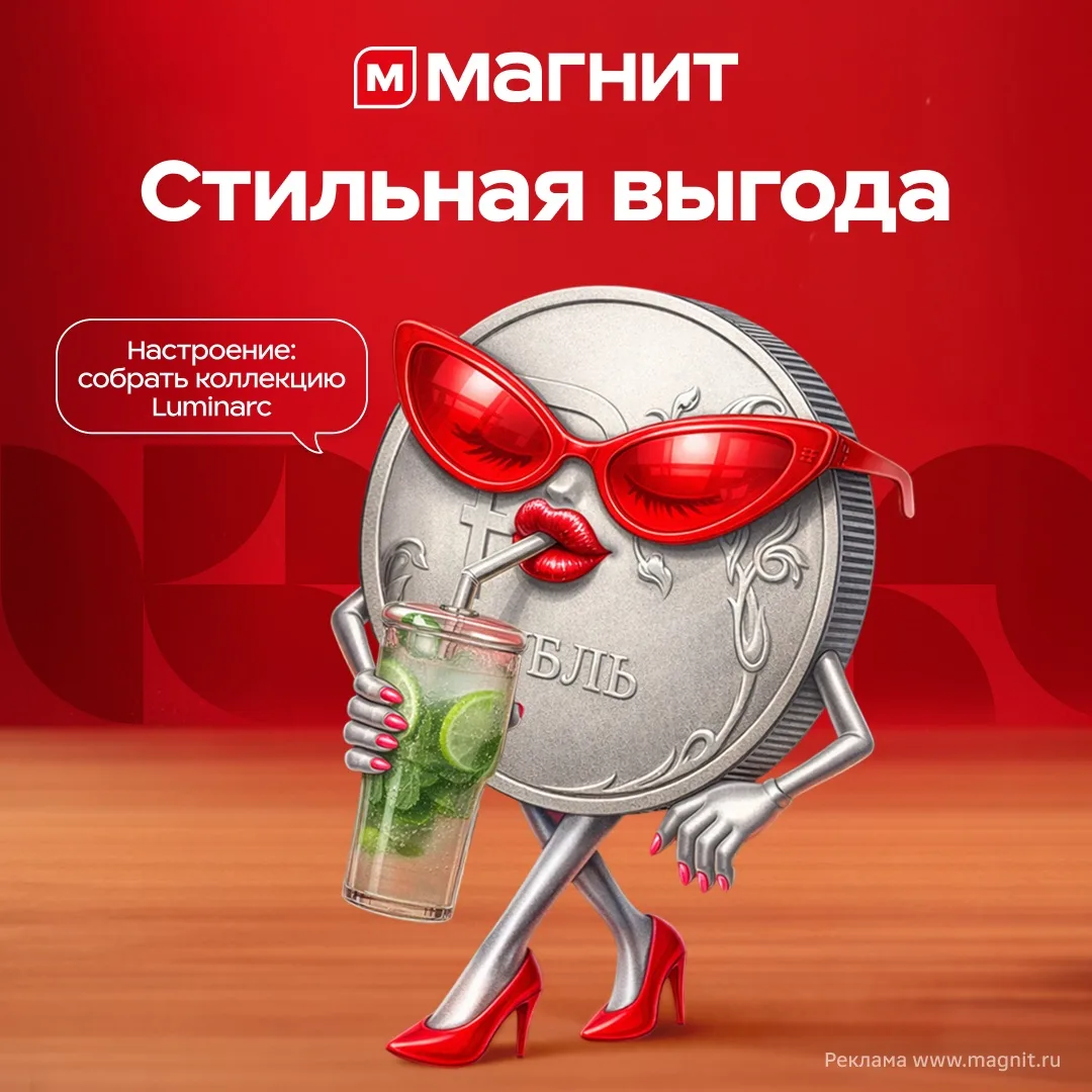 Знакомьтесь: это Стильная Выгода 😍   Сейчас она отвечает за акцию Luminarc в Магните и ответственно 