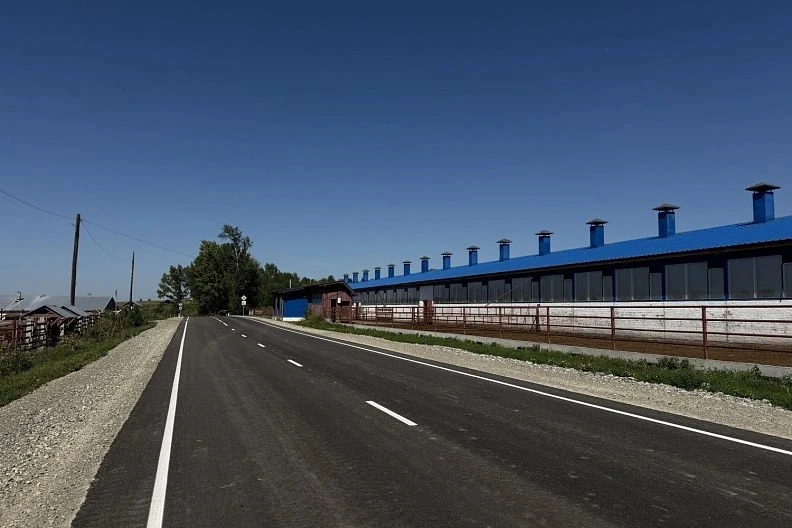 Более 18,5 миллиона рублей направили на строительство подъезда к алтайскому сельхозкооп...