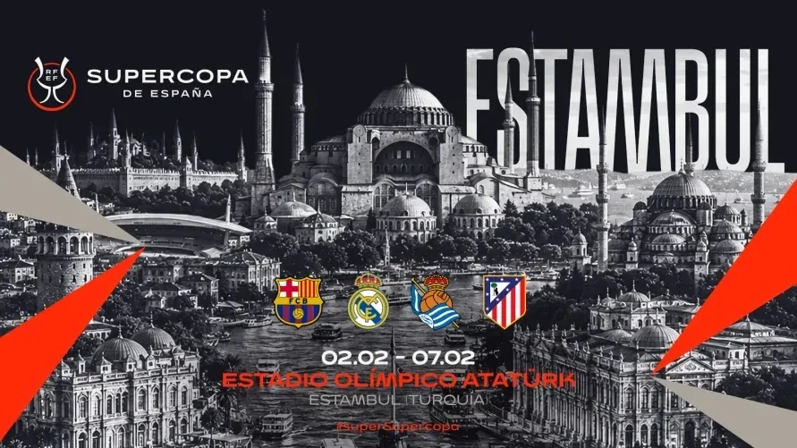 Суперкубок Испании 2027. Билеты на матч от 35 500Р ⚽️