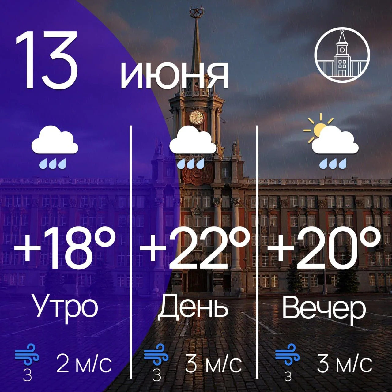Прогноз погоды на сегодня

🎉 Какие праздники отмечают сегодня:

🍺 Всемирный день джина
🌍 Всемирны