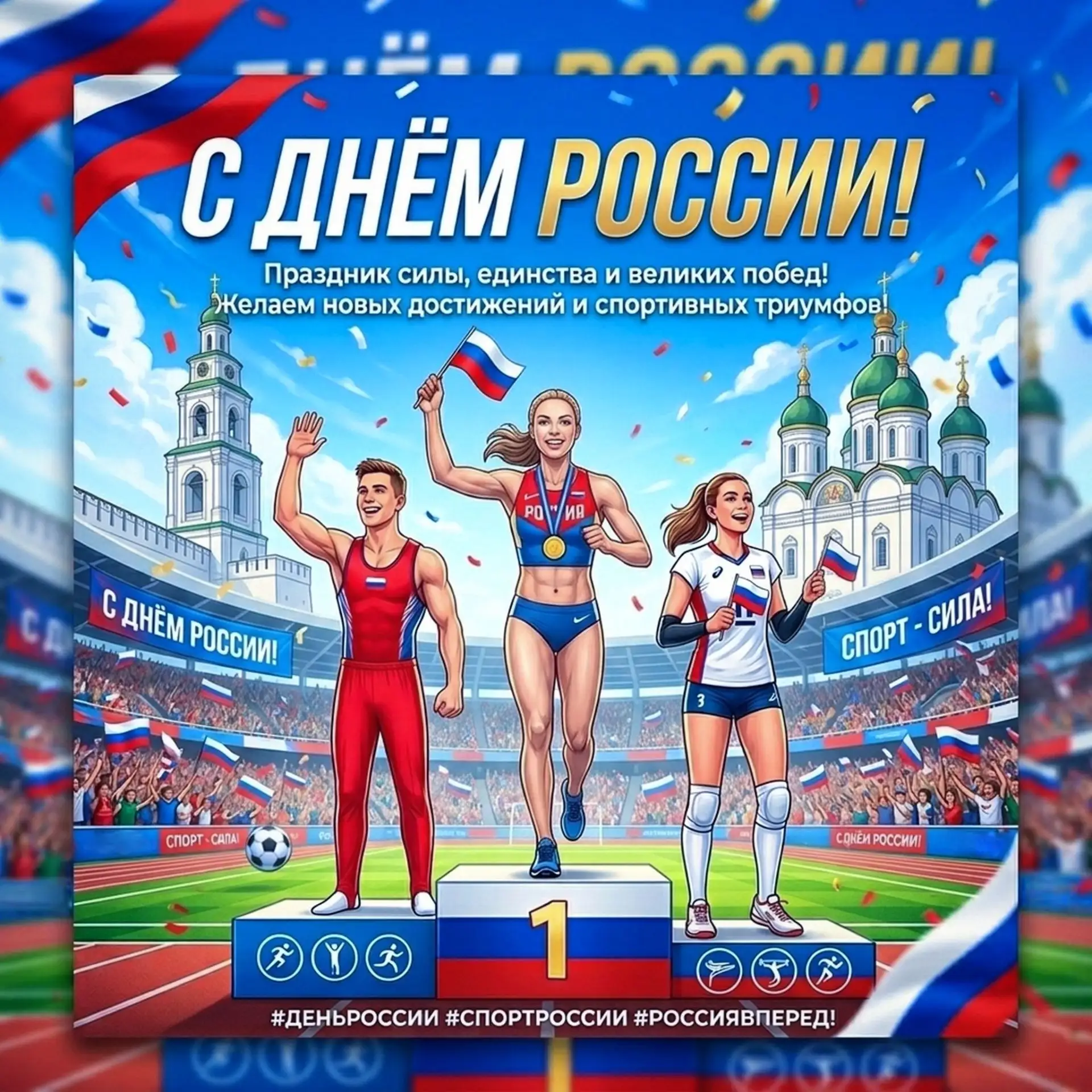 С Днём России! 🇷🇺