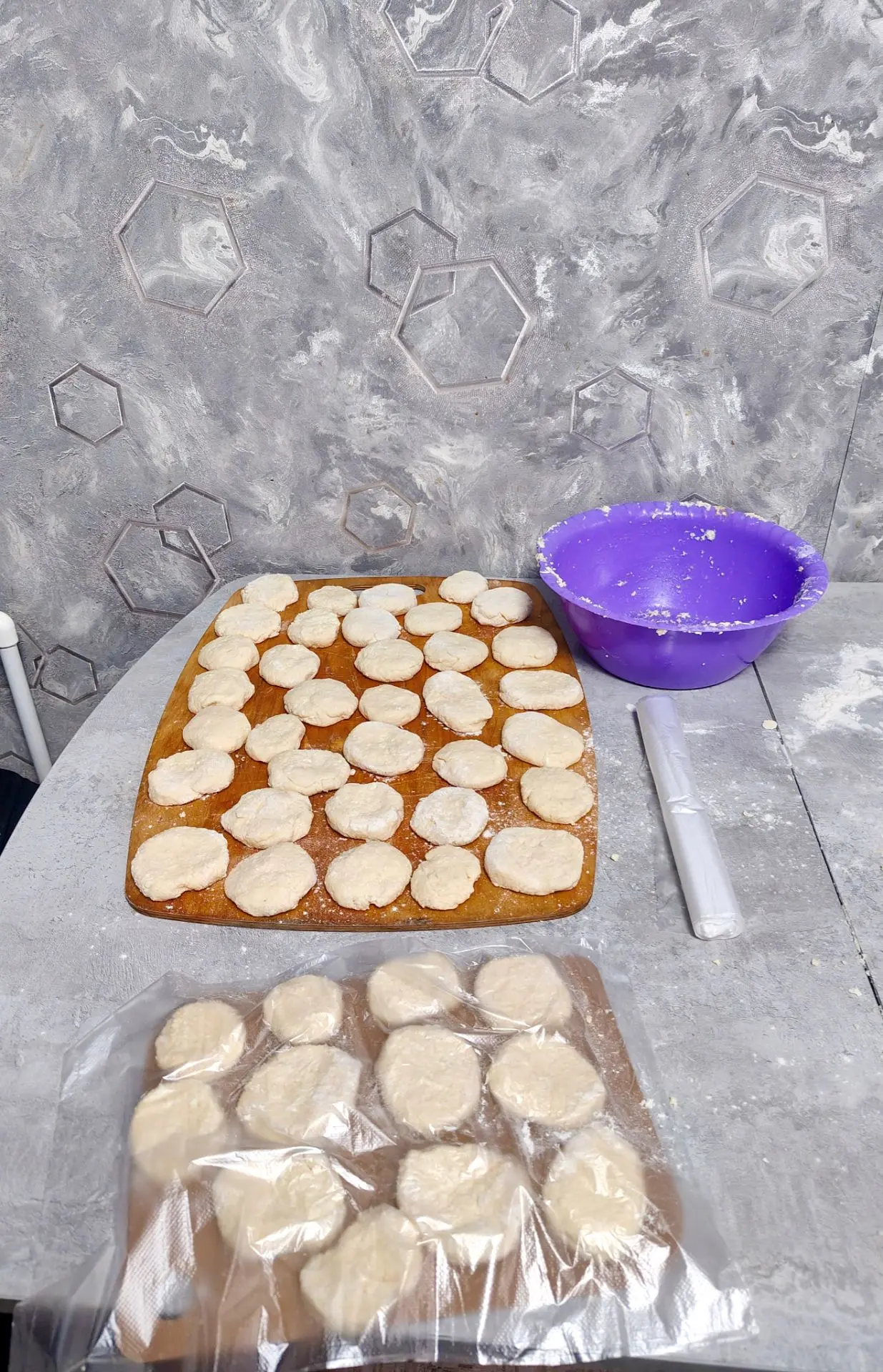 Заготовка сырниками 😊🥞