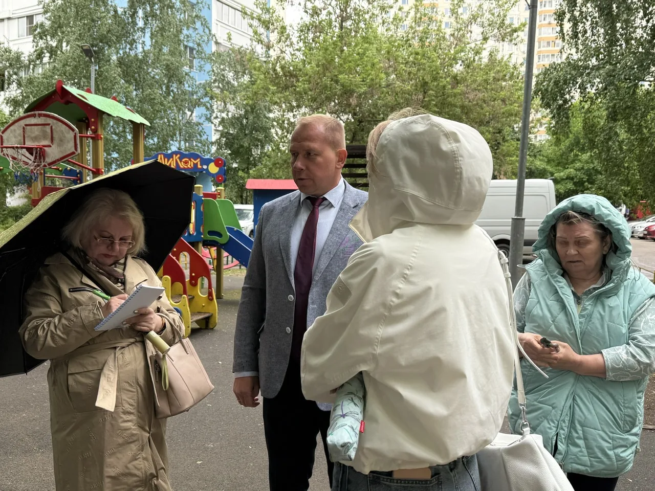 Итоги еженедельного обхода территории района Люблино