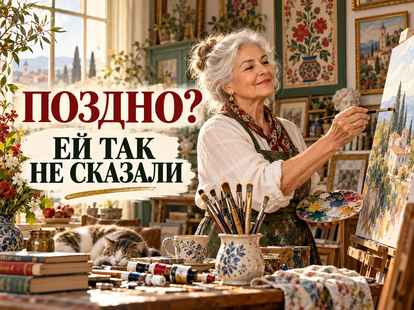 РЕАЛЬНАЯ ИСТОРИЯ: БАБУШКА МОЗЕС НАЧАЛА РИСОВАТЬ В ВОЗРАСТЕ, КОГДА ДРУГИЕ УЖЕ «НИЧЕГО НЕ...