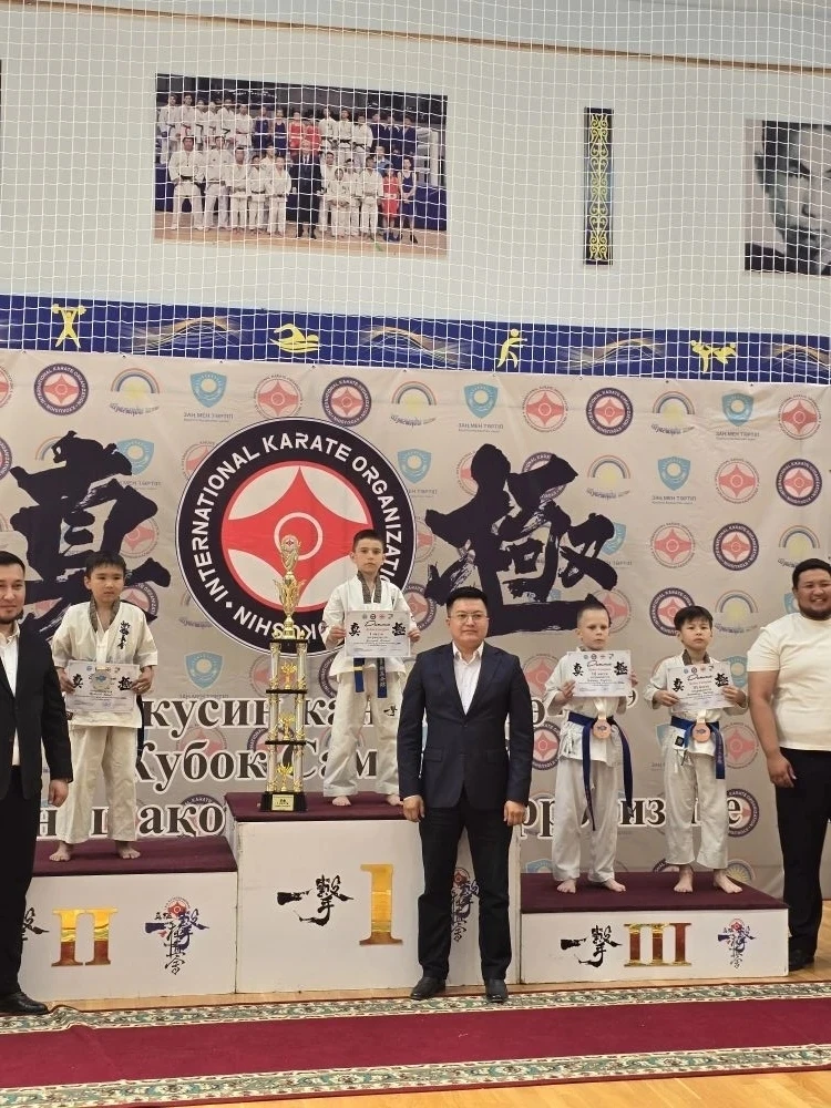 Учащийся нашего образовательного центра победил на Чемпионате по Каратэ Киокушинкай в Республике Каз