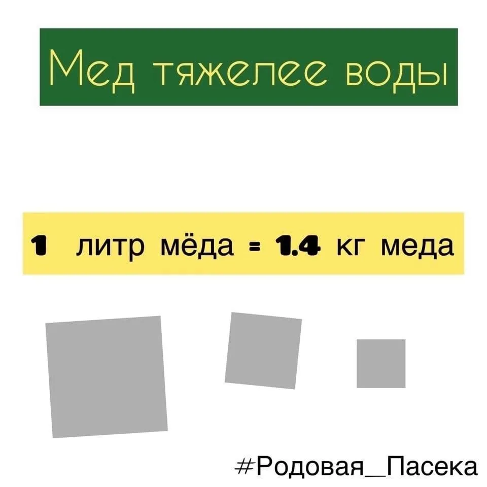 ⚠️ 3 ЛИТРА МЁДА - ЭТО НЕ 3 КИЛОГРАММА МЁДА! Не все знают, что мёд тяжелее воды, и поэто...