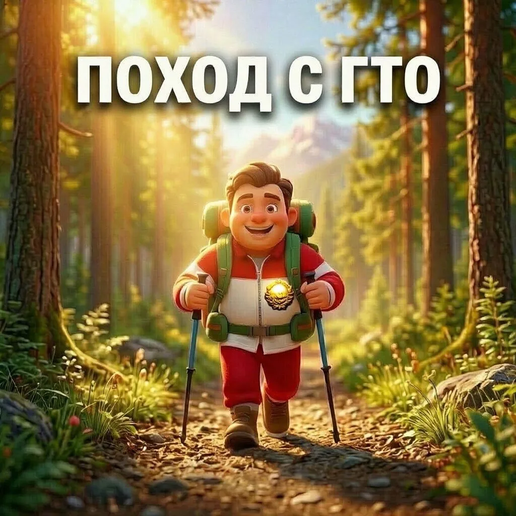 Внимание! Туристский поход ГТО — уже в эту субботу, 12 сентября 2026 года!