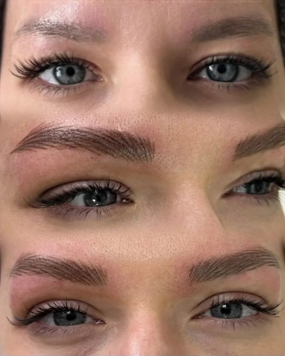 🖊Перманентный макияж бровей в аппаратной волосковой технике #realbrows.