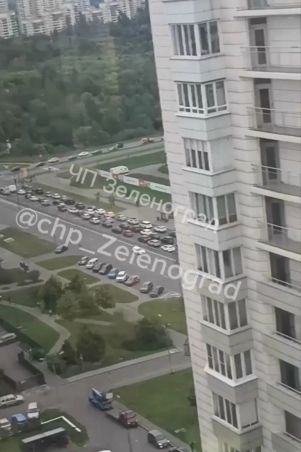 🚨 Зеленоград: Георгиевский проспект встал
