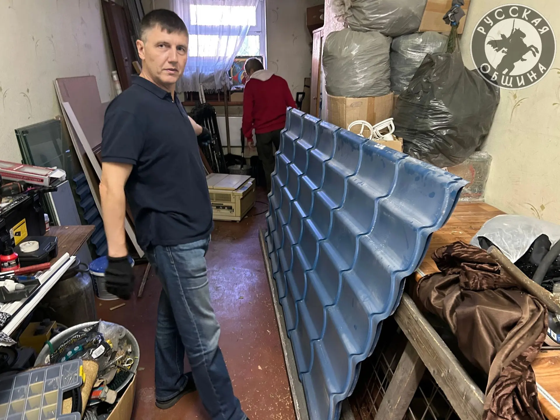 Соратники из Русской Общины Новокузнецка по просьбе духовного наставника отца Тимофея п...