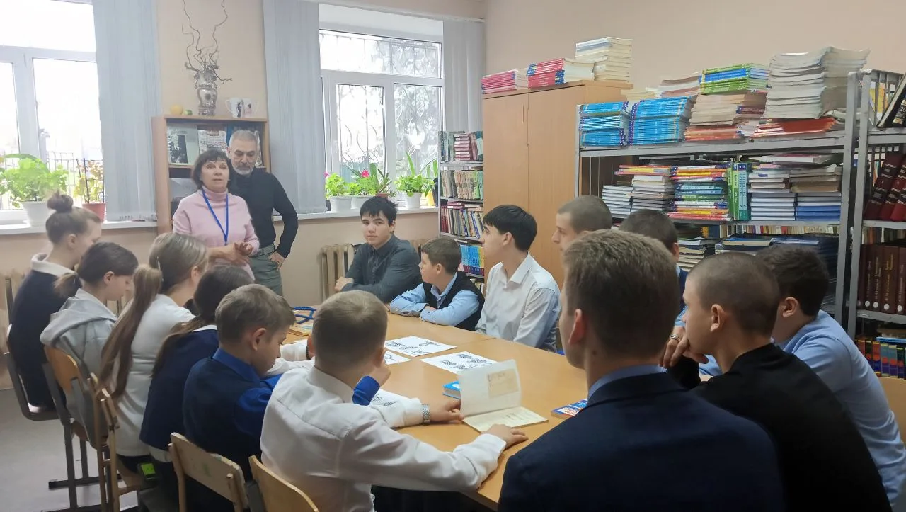 Урок-навигация «Выбор пути» , прошёл в МБОУ ОШ № 17. Приглашённый гость — Жихарев В. В....