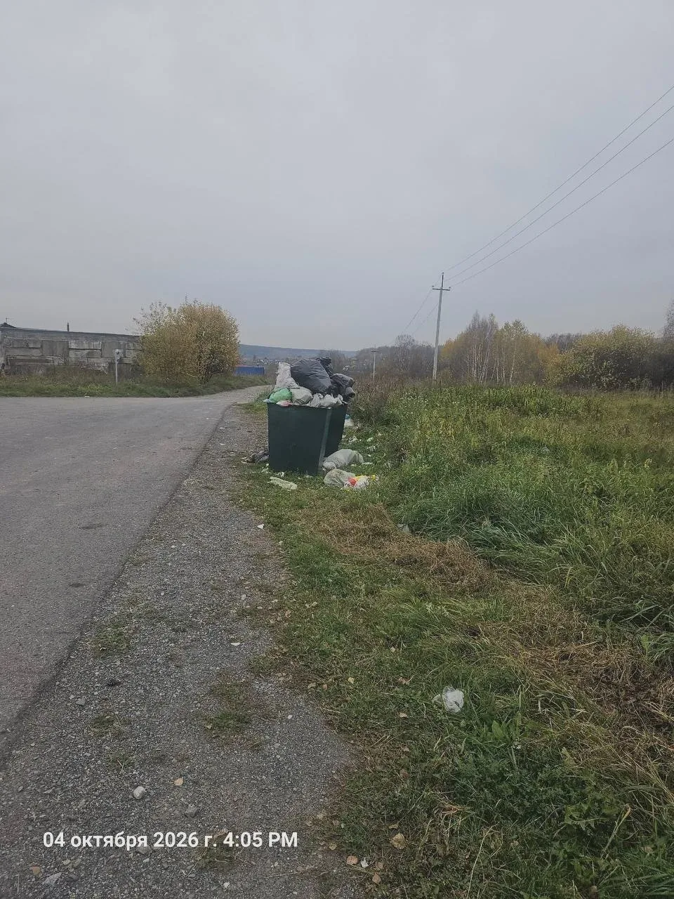 🚛 Жители Подонино остались без вывоза мусора