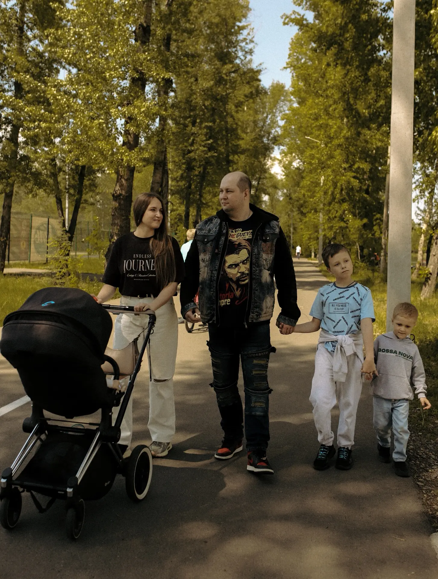 Выходной с главными людьми.
