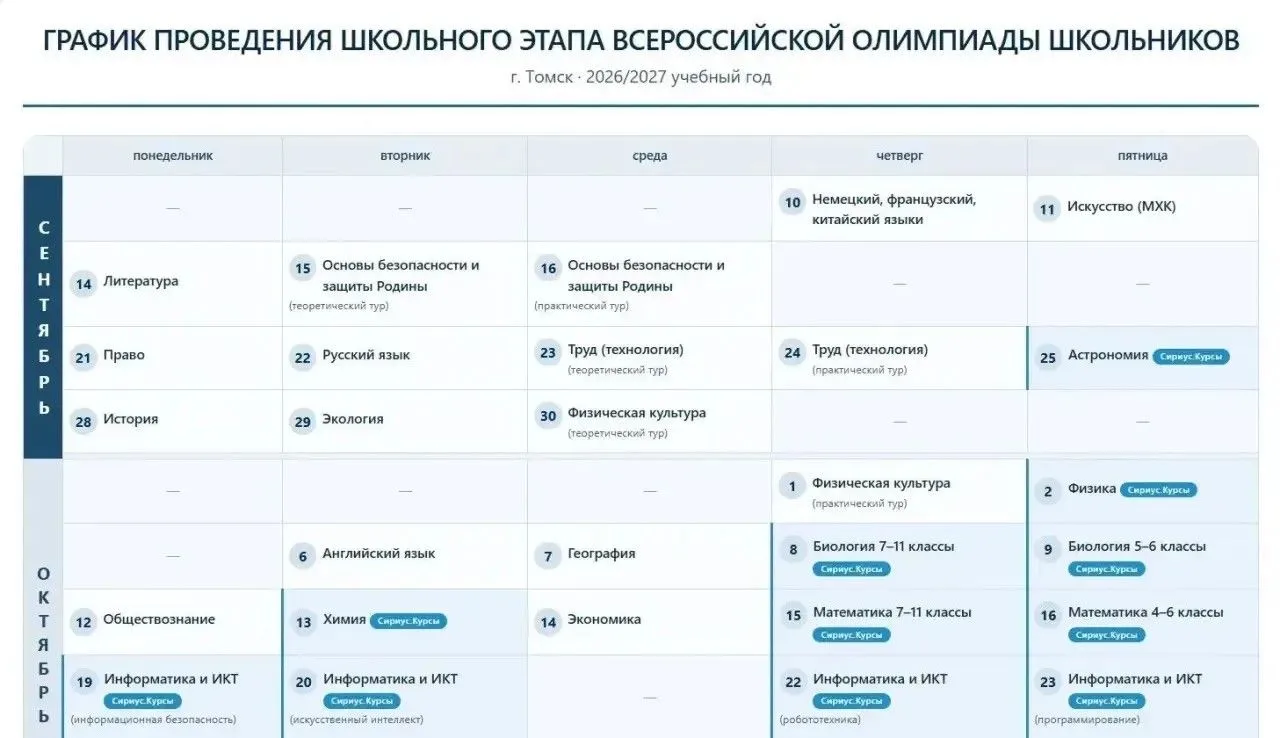👆Новый олимпиадный сезон уже совсем близко.