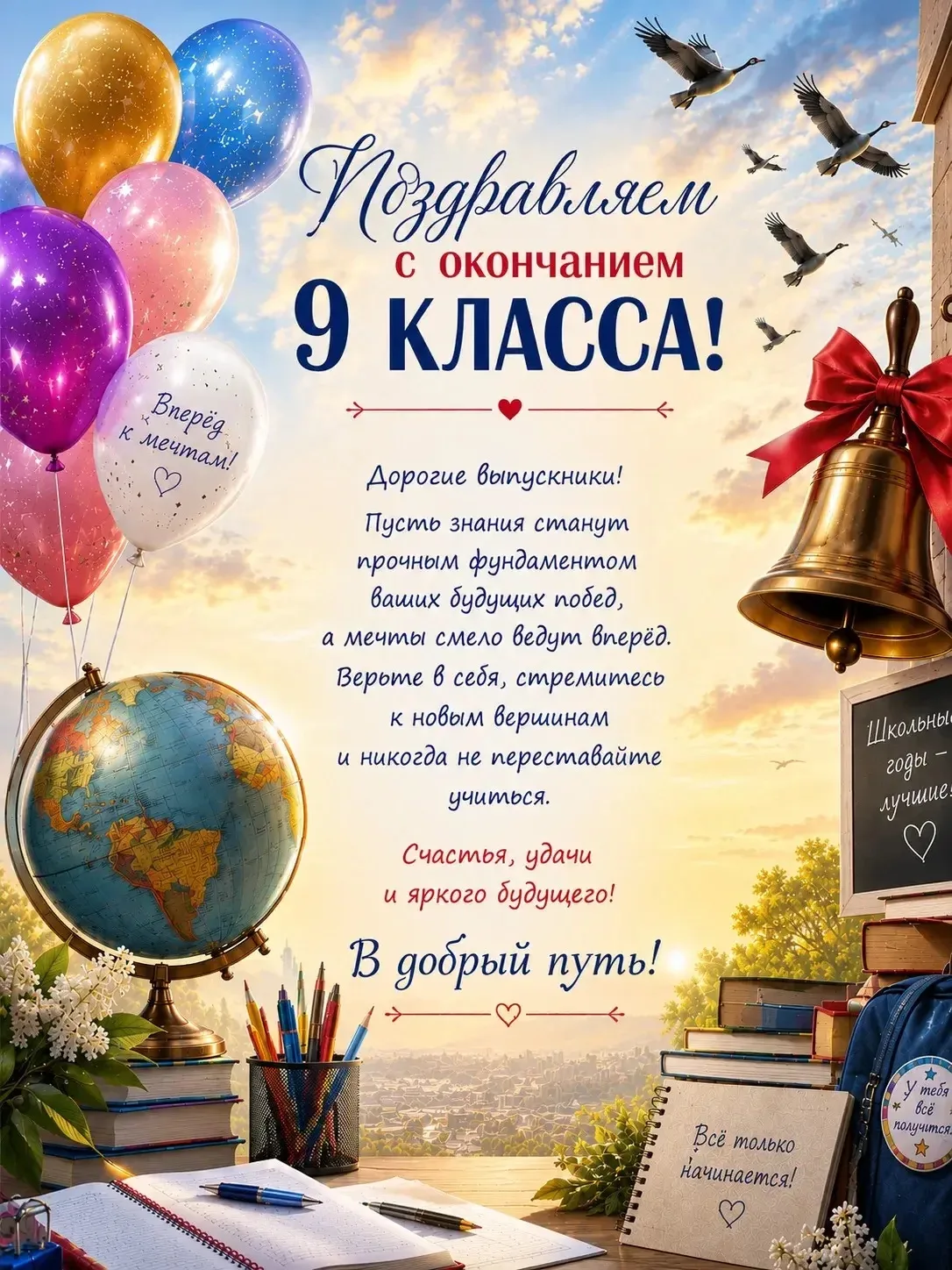 🎉 Поздравляем выпускников 9‑х классов школы № 55 г. Кирова с получением аттестатов! 🎉

Сегодня, 7 